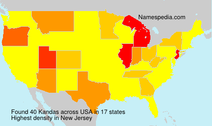 Surname Kandas in USA Surname Kandas in USA