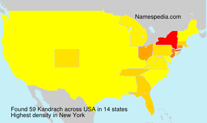 Surname Kandrach in USA Surname Kandrach in USA