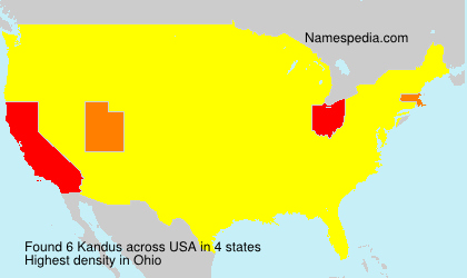 Surname Kandus in USA Surname Kandus in USA
