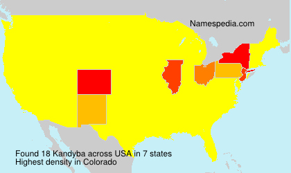 Surname Kandyba in USA Surname Kandyba in USA