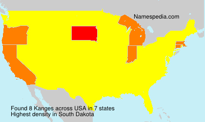 Surname Kanges in USA Surname Kanges in USA
