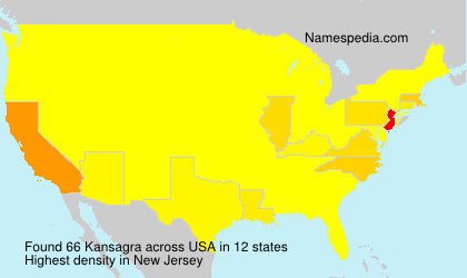 Surname Kansagra in USA Surname Kansagra in USA