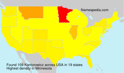 Surname Kantorowicz in USA Surname Kantorowicz in USA