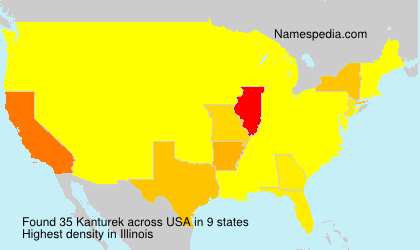 Surname Kanturek in USA Surname Kanturek in USA