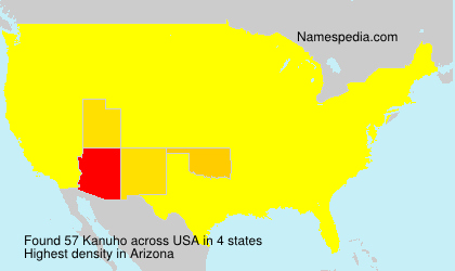 Surname Kanuho in USA Surname Kanuho in USA