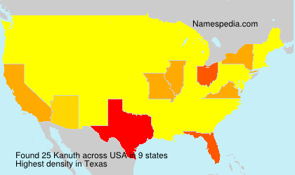 Surname Kanuth in USA Surname Kanuth in USA