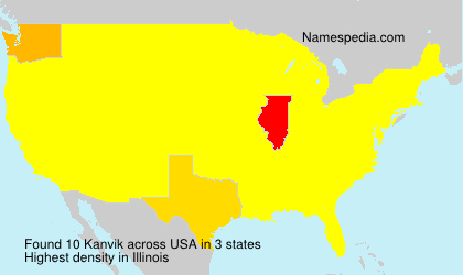 Surname Kanvik in USA Surname Kanvik in USA