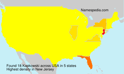 Surname Kapkowski in USA Surname Kapkowski in USA