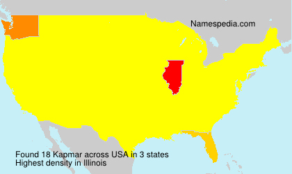 Surname Kapmar in USA Surname Kapmar in USA