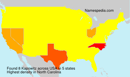 Surname Kapowitz in USA Surname Kapowitz in USA