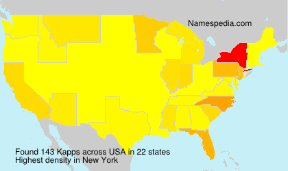 Surname Kapps in USA Surname Kapps in USA