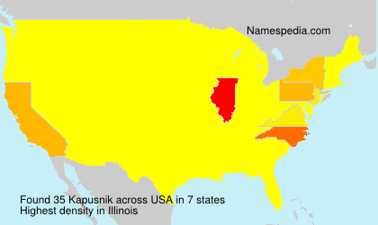 Surname Kapusnik in USA Surname Kapusnik in USA