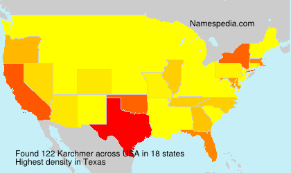 Surname Karchmer in USA Surname Karchmer in USA