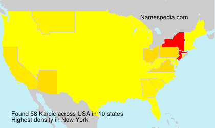 Surname Karcic in USA Surname Karcic in USA