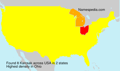 Surname Karcsak in USA Surname Karcsak in USA