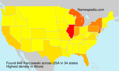 Surname Karczewski in USA Surname Karczewski in USA