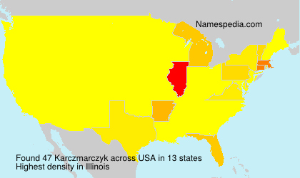 Surname Karczmarczyk in USA Surname Karczmarczyk in USA