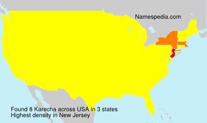 Surname Karecha in USA Surname Karecha in USA