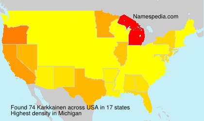 Surname Karkkainen in USA Surname Karkkainen in USA