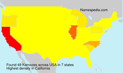 Surname Karnazes in USA Surname Karnazes in USA