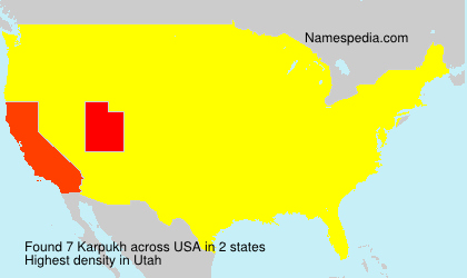 Surname Karpukh in USA Surname Karpukh in USA