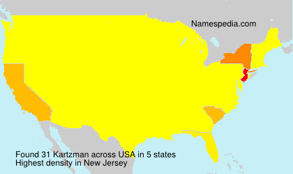 Surname Kartzman in USA Surname Kartzman in USA