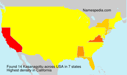 Surname Kasanagottu in USA Surname Kasanagottu in USA