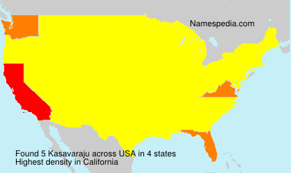 Surname Kasavaraju in USA Surname Kasavaraju in USA