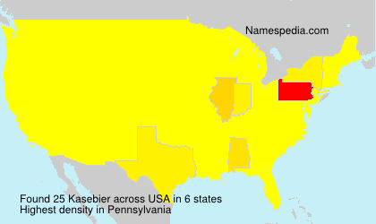 Surname Kasebier in USA Surname Kasebier in USA