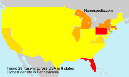 Surname Kasemi in USA Surname Kasemi in USA