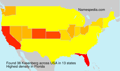 Surname Kasenberg in USA Surname Kasenberg in USA