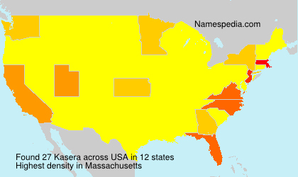 Surname Kasera in USA Surname Kasera in USA