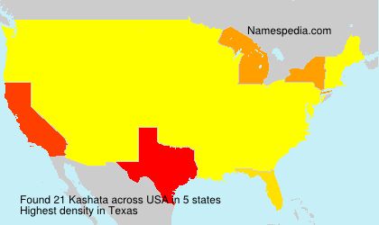 Surname Kashata in USA Surname Kashata in USA
