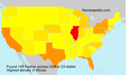 Surname Kasher in USA Surname Kasher in USA