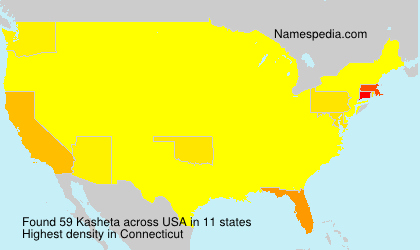 Surname Kasheta in USA Surname Kasheta in USA