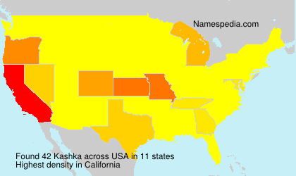 Surname Kashka in USA Surname Kashka in USA