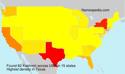Surname Kashmiri in USA Surname Kashmiri in USA