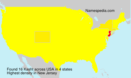Surname Kasht in USA Surname Kasht in USA