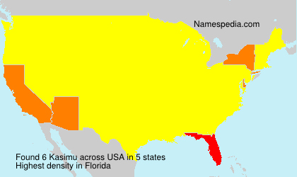 Surname Kasimu in USA Surname Kasimu in USA