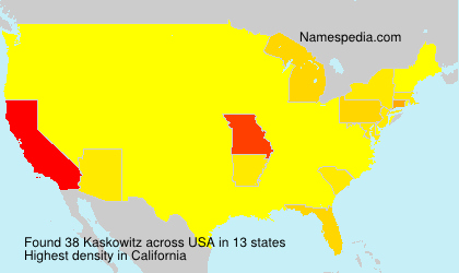 Surname Kaskowitz in USA