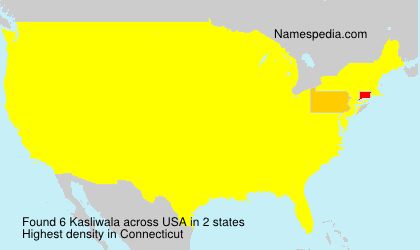 Surname Kasliwala in USA Surname Kasliwala in USA