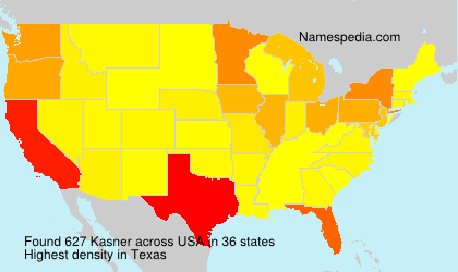 Surname Kasner in USA Surname Kasner in USA