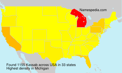 Surname Kassab in USA Surname Kassab in USA