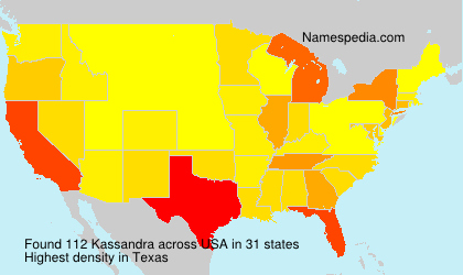 Surname Kassandra in USA Surname Kassandra in USA