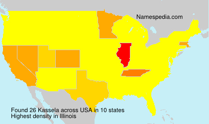 Surname Kassela in USA Surname Kassela in USA