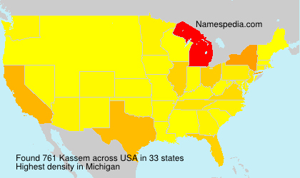 Surname Kassem in USA Surname Kassem in USA