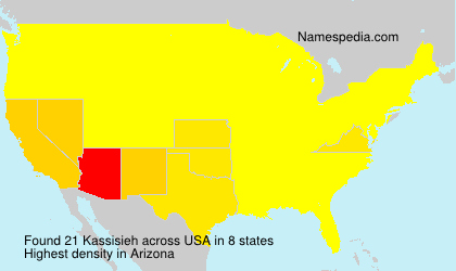 Surname Kassisieh in USA Surname Kassisieh in USA