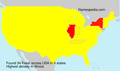 Surname Kassl in USA Surname Kassl in USA
