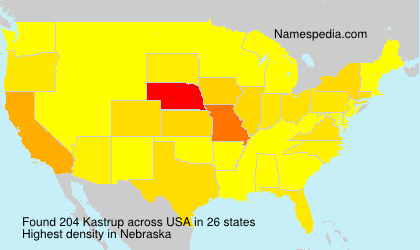 Surname Kastrup in USA Surname Kastrup in USA