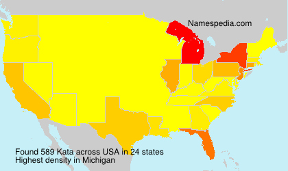Surname Kata in USA Surname Kata in USA
